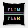 Flim Flam Throw Pillow Official Flim Flam Merch