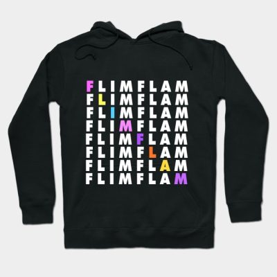 Flim Flam Text Hoodie Official Flim Flam Merch