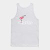 Hopping Flamingo Tank Top Official Flim Flam Merch