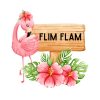 Flim Flam Throw Pillow Official Flim Flam Merch