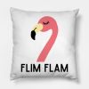 Flim Flam Throw Pillow Official Flim Flam Merch