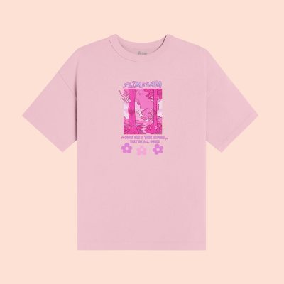 COMESEELIGHTPINKTEE - Flim Flam Merch