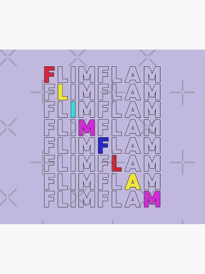 Flamingo Flim Flam, Trending, Vintage Retro, Men_White, Trending Now Tapestry Official Flim Flam Merch