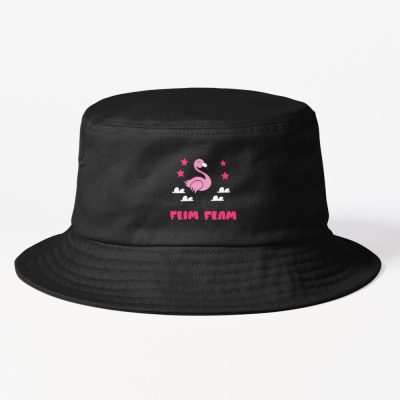 Flim Flam Flamingo Bucket Hat Official Flim Flam Merch