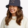 Flamingo Pattern Face Mask Bucket Hat Official Flim Flam Merch