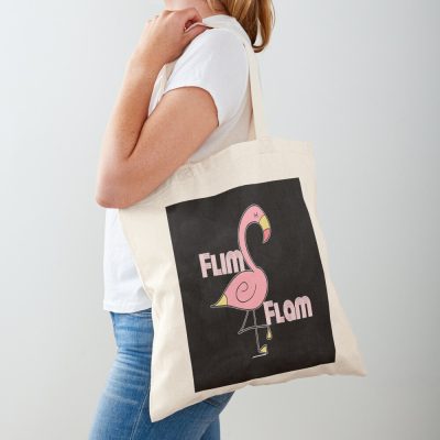 Flim Flam Retro Flamingo Tote Bag Official Flim Flam Merch