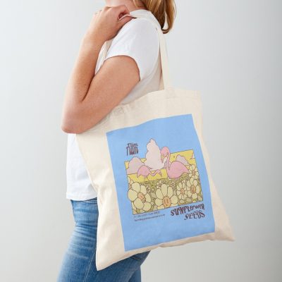 Flamingo Sunflower Seeds Tote Bag Official Flim Flam Merch