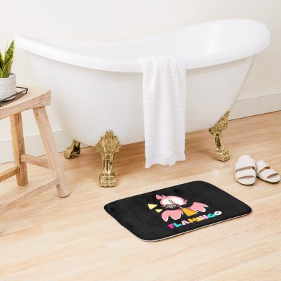 Flim Flam Flamingo Funny Bath Mat Official Flim Flam Merch