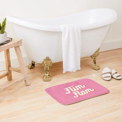 Flamingo Flim Flam Bath Mat Official Flim Flam Merch