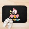 Flim Flam Flamingo Funny Bath Mat Official Flim Flam Merch