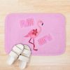 Flim Flam Pink Flamingo Bath Mat Official Flim Flam Merch