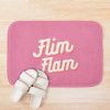 Flamingo Flim Flam Bath Mat Official Flim Flam Merch