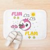 Flim Flam Flamingo Bath Mat Official Flim Flam Merch