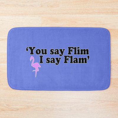 You Say Flim I Say Flam Bath Mat Official Flim Flam Merch