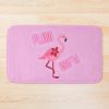 Flim Flam Pink Flamingo Bath Mat Official Flim Flam Merch