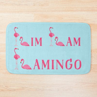 Flim Flam Flamingo Bath Mat Official Flim Flam Merch