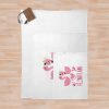 A Cute Flim Flam Flamingo For Kids, Son And Daughter Throw Blanket Official Flim Flam Merch