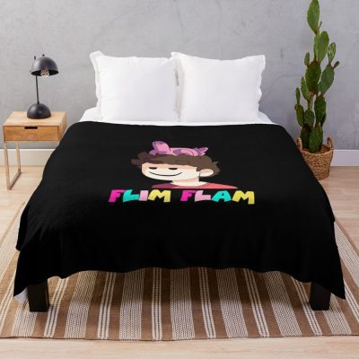 Flim Flam Kids Funny Throw Blanket Official Flim Flam Merch