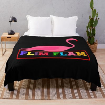 Flim Flam Throw Blanket Official Flim Flam Merch