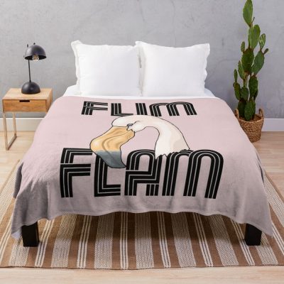 Flim Flam Throw Blanket Official Flim Flam Merch