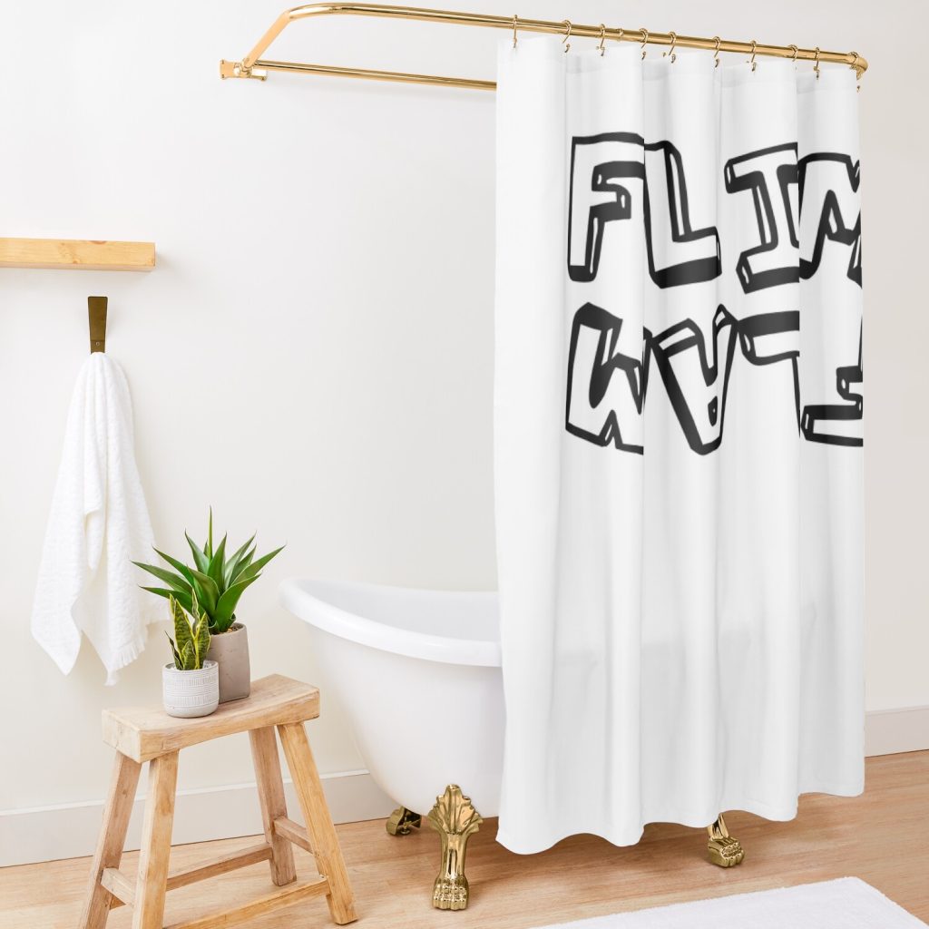 Flam Flim Shower Curtain Official Flim Flam Merch