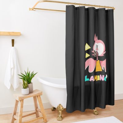 Flim Flam Flamingo Funny Shower Curtain Official Flim Flam Merch