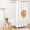 Sunset Flamingo Shower Curtain Official Flim Flam Merch