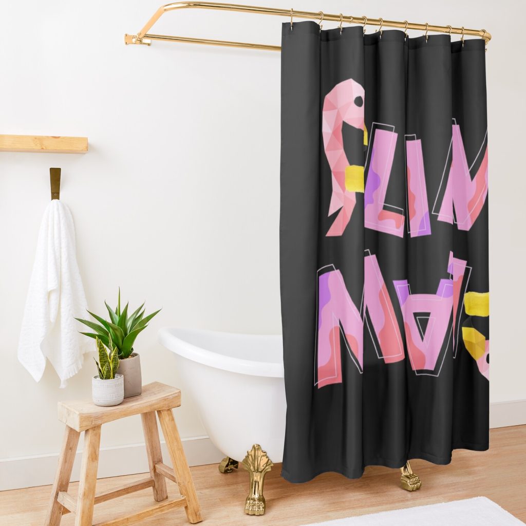 Flim Flam Flim Flam Shower Curtain Official Flim Flam Merch