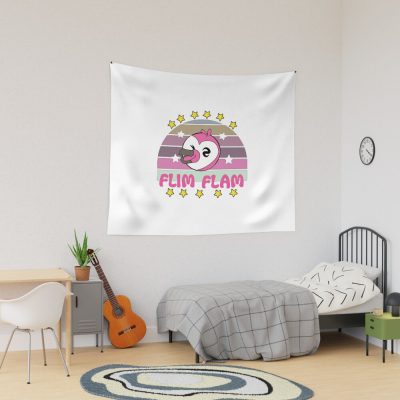 Flim Flam Flamingo Tapestry Official Flim Flam Merch