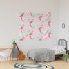 Flim Flam Pink Flamingo Tropical Tapestry Official Flim Flam Merch