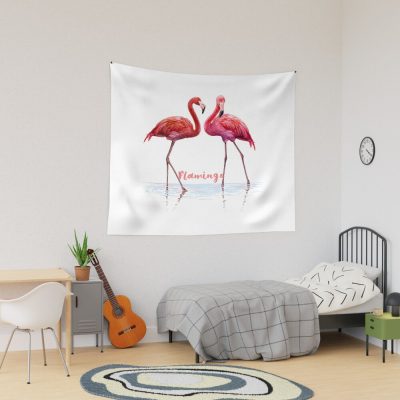 Flim Flam Flamingo Tapestry Official Flim Flam Merch