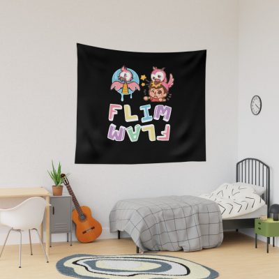 Flam Flamingo Tapestry Official Flim Flam Merch