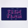 Pink Flamingo Flim Flam Love Mouse Pad Official Cow Anime Merch