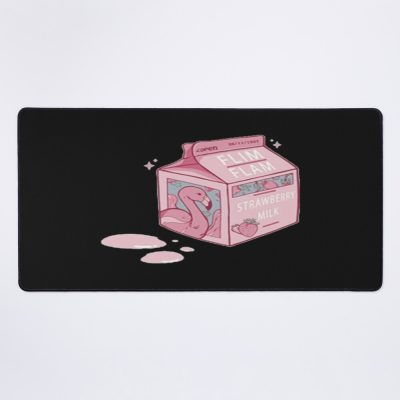 Flim Flam Strawberry Milk Carton Mouse Pad Official Cow Anime Merch