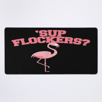 Flim Flam Flamingo Mouse Pad