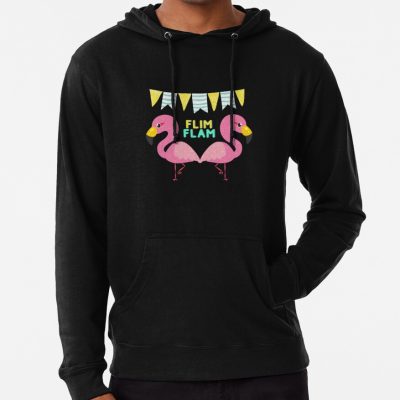 Flim Flam Flamingo Party Hoodie